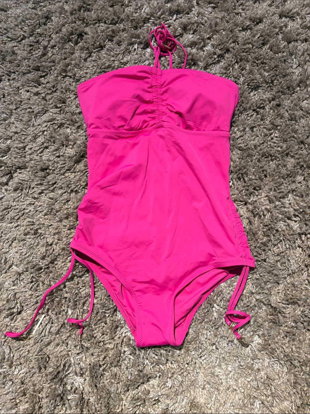 Juicy Couture Hot Pink One-Piece Swimsuit